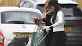 Kyle Walker's wife Annie Kilner seen pushing pram after giving birth to son