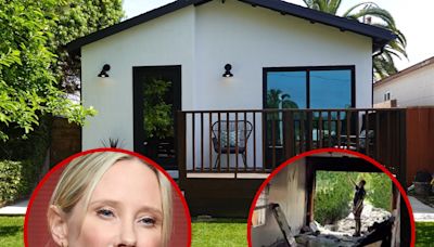 House Where Anne Heche Crashed Car Fully Restored & For Sale