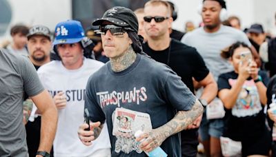 Travis Barker Fosters Community With Inaugural Run Travis Run 5K in Los Angeles