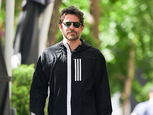 Bradley Cooper makes the rare move of wearing SHORTS