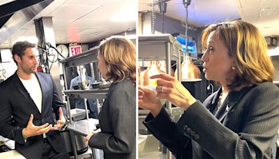 Kamala Harris visita restaurante latino en Nueva York y recuerda a pequeños negocios cómo pueden recibir financiamiento - El Diario NY