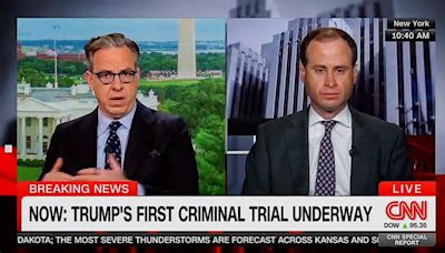 CNN’s Jake Tapper Confronts Trump Lawyer Live On Air: ‘Trump Himself’ Admitted ‘Authorizing Payments To Stormy Daniels’