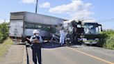 5 killed after truck collides with bus in Hokkaido in northern Japan