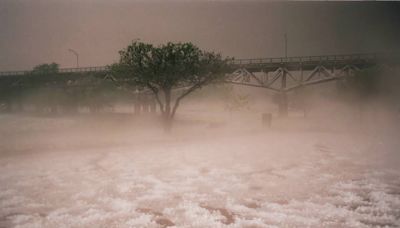 Softball-sized hail created bloody chaos at 1995 Fort Worth Mayfest, captured in photos