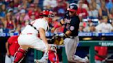 Schwarber homers twice, Phillies still fall to Nationals 3-2