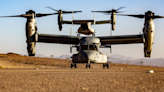 Marine Corps families say Osprey is 'unsafe and unairworthy' in lawsuit over deadly 2022 crash