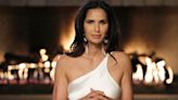 Top Chef's Padma Lakshmi Shared Gobsmacked Reaction To Hilarious Food Sculpture Of NSFW Meme, And Fans Are Losing It