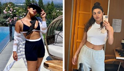 5 times Priyanka Chopra showed us how to lounge in style wearing comfy sweats, co-ord sets, and more