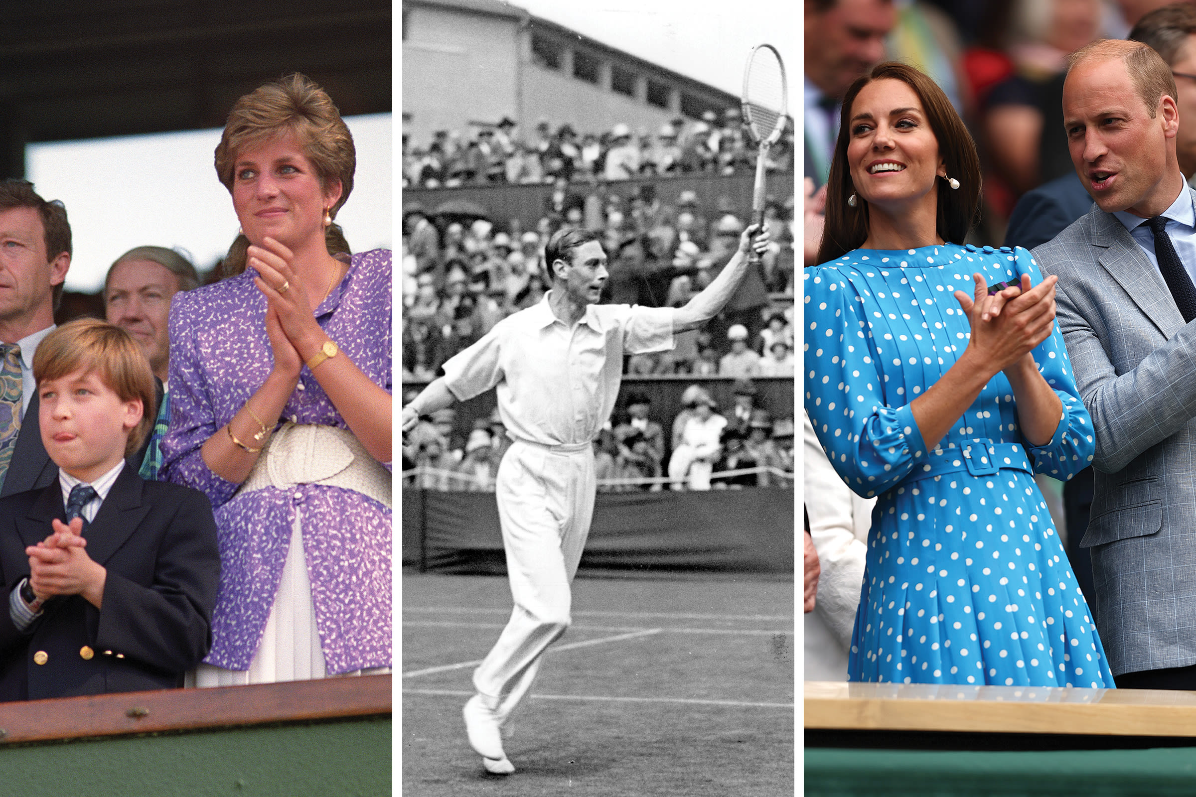 George V to Kate Middleton: The Royal Family at Wimbledon