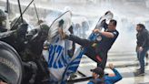 Clashes erupt between police and protesters as Argentina debates reform