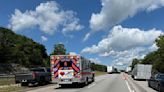 50-year-old man dies after crashing into tractor trailer on I-64 in southern Indiana, ISP says