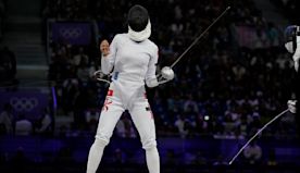 巴黎奧運直擊｜江旻憓女子重劍決賽勝出奪得金牌