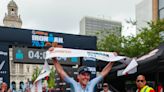 29-year-old Evan Culbert beat out nearly 1,300 Ironman participants, Fischer tops female division