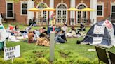 Pro-Palestinian Protestors create encampment at Virginia Tech