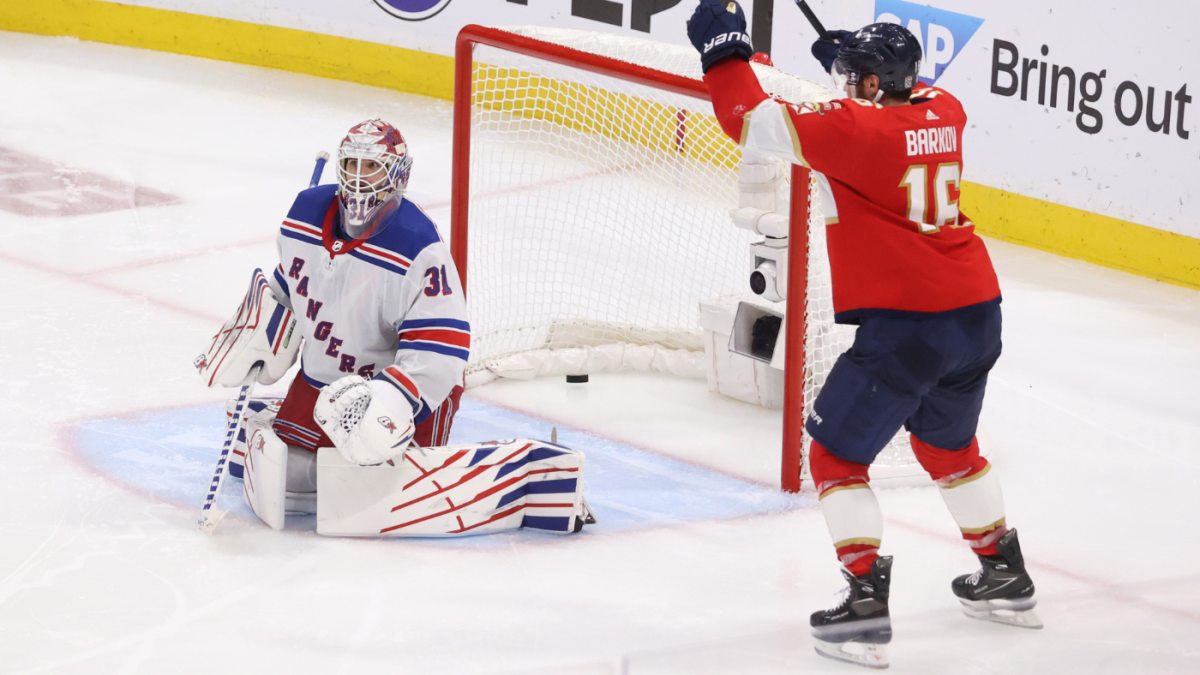Rangers vs. Panthers schedule: Sam Reinhart lifts Florida to OT win, sends series back to New York tied