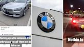 '40k for a 2015 is actually wild': Man meets up with seller on Facebook Marketplace to confront them over 'fake' BMW