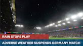 Adverse weather affects Germany v Denmark match - Latest From ITV Sport