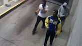 Car break-in suspects sought after allegedly shooting at security guard