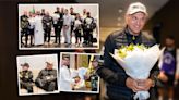 Fury lands in Saudi with huge entourage for Usyk fight - but someone is missing