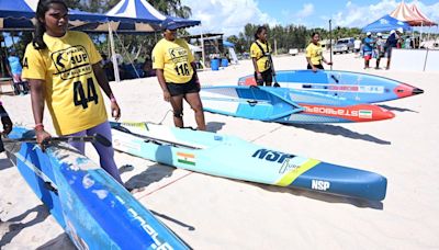 Local paddlers give a tough fight at the national-level championship