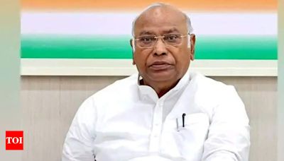 Congress chief Mallikarjun Kharge defends Karnataka govt's decision to withdraw general consent given to CBI | Delhi News - Times of India