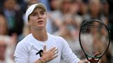 Elina Svitolina 'sad' but thanks the Queen for watching her play at Wimbledon