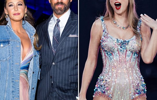 Ryan Reynolds and Blake Lively Attend Taylor Swift’s Concert in Madrid