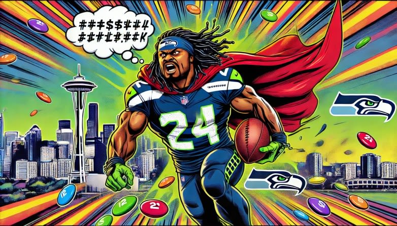 Marshawn Lynch Sends NSFW Message to Seahawks HC Mike Macdonald