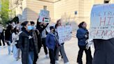 Hundreds hold protest at Yale