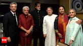 ...PIC with Amitabh Bachchan, Jaya Bachchan, Javed Akhtar, musician ...Legends in one frame' | Hindi Movie News - Times of India...