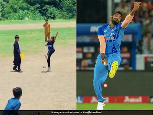 Young Boy's Bowling Action Goes Viral, Wasim Akram Says "Exactly Like Jasprit Bumrah". Watch | Cricket News