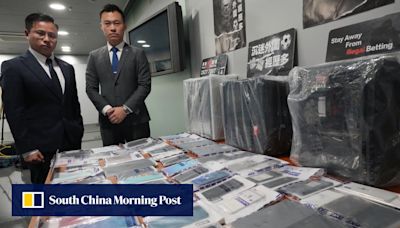 Hong Kong police arrest 57 people in major operation targeting illegal gambling