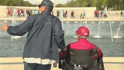 Valley veterans visit World War II memorial in Washington in Honor’s Flight 2nd day