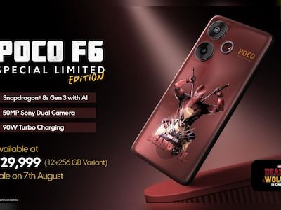 POCO F6 Deadpool Limited Edition launches in India: Check price, features and more - CNBC TV18