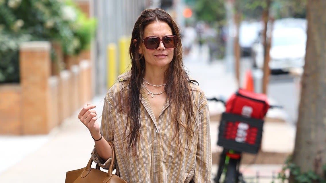 Katie Holmes Has Already Bagged Her Back-To-School Tote