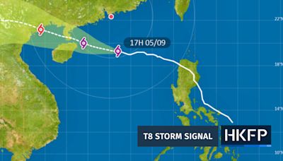 Super Typhoon Yagi: Hong Kong issues T8 storm warning as gale-force winds forecast