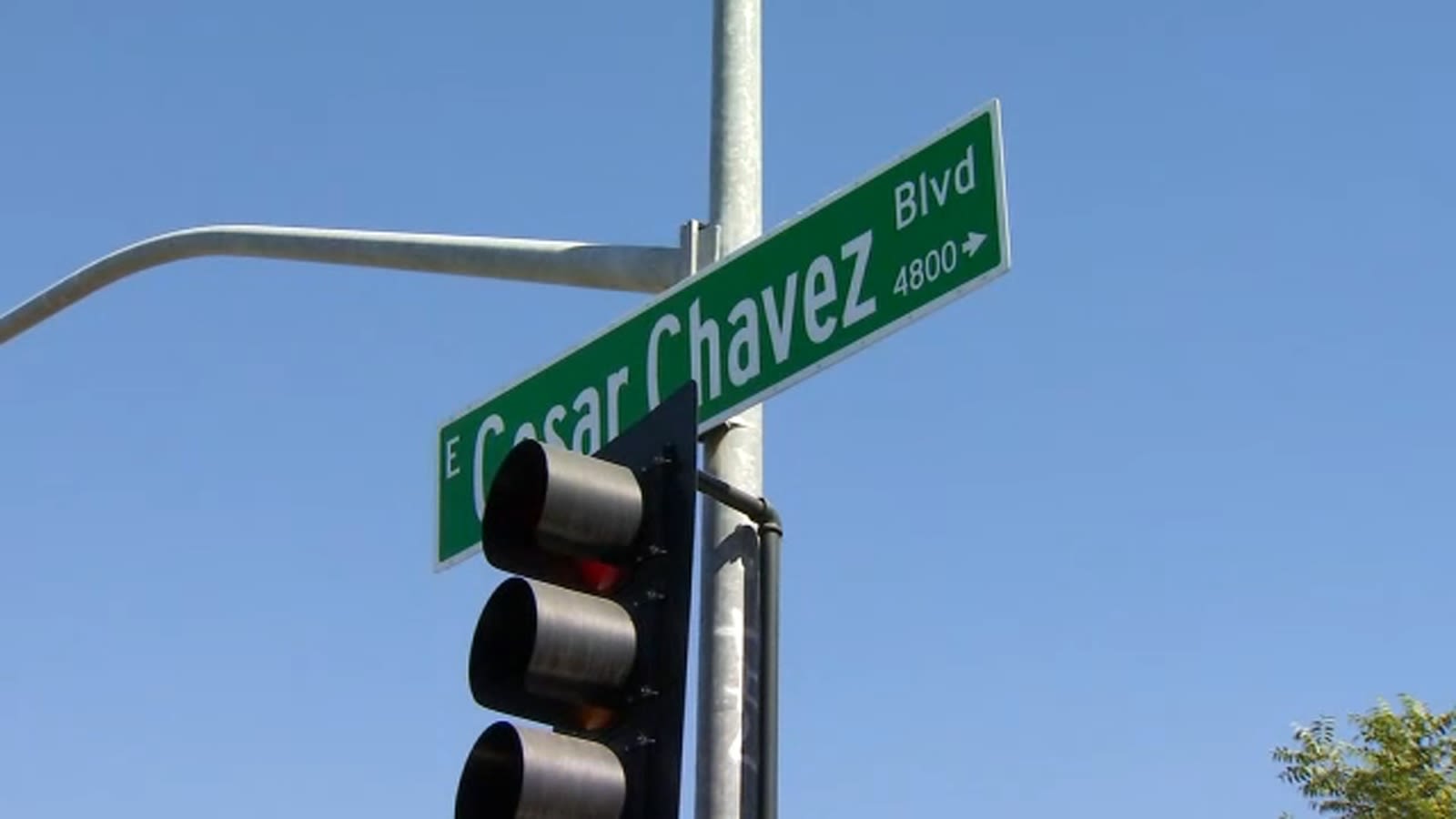 Renaming of Kings Canyon Road to Cesar Chavez Boulevard in southeast Fresno completed