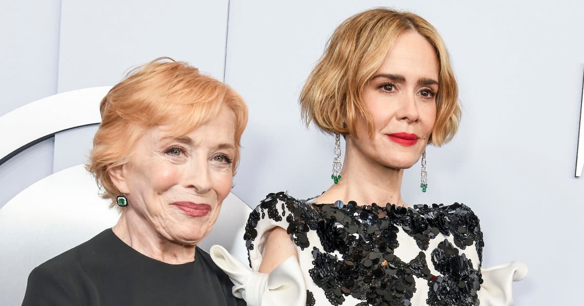 Holland Taylor says she was 'overjoyed' at girlfriend Sarah Paulson's Tony win