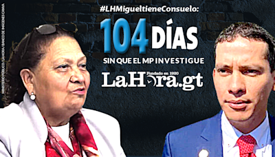 Van 109 días sin que se investiguen posibles hechos de corrupción de Miguel Martínez, pareja de Giammattei