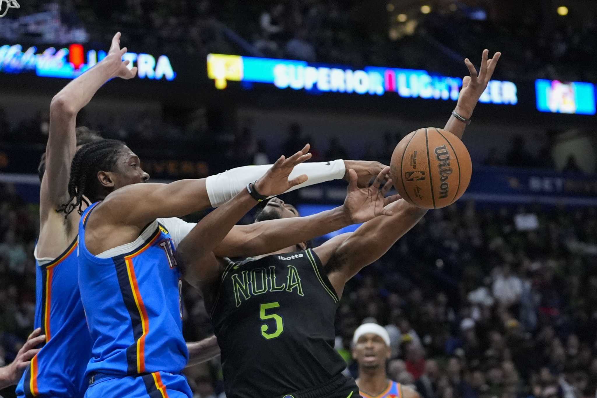 Thunder brushed off questions about youth, inexperience, in first-round playoff sweep of Pelicans