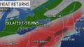 Cool air in Northeast will not last much longer