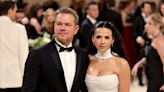 Matt Damon’s Wife, Luciana Damon, Dressed Like a Human Lily at the Met Gala