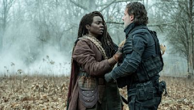 The Walking Dead star Danai Gurira talks that intense Rick and Michonne reunion in The Ones Who Live episode 1