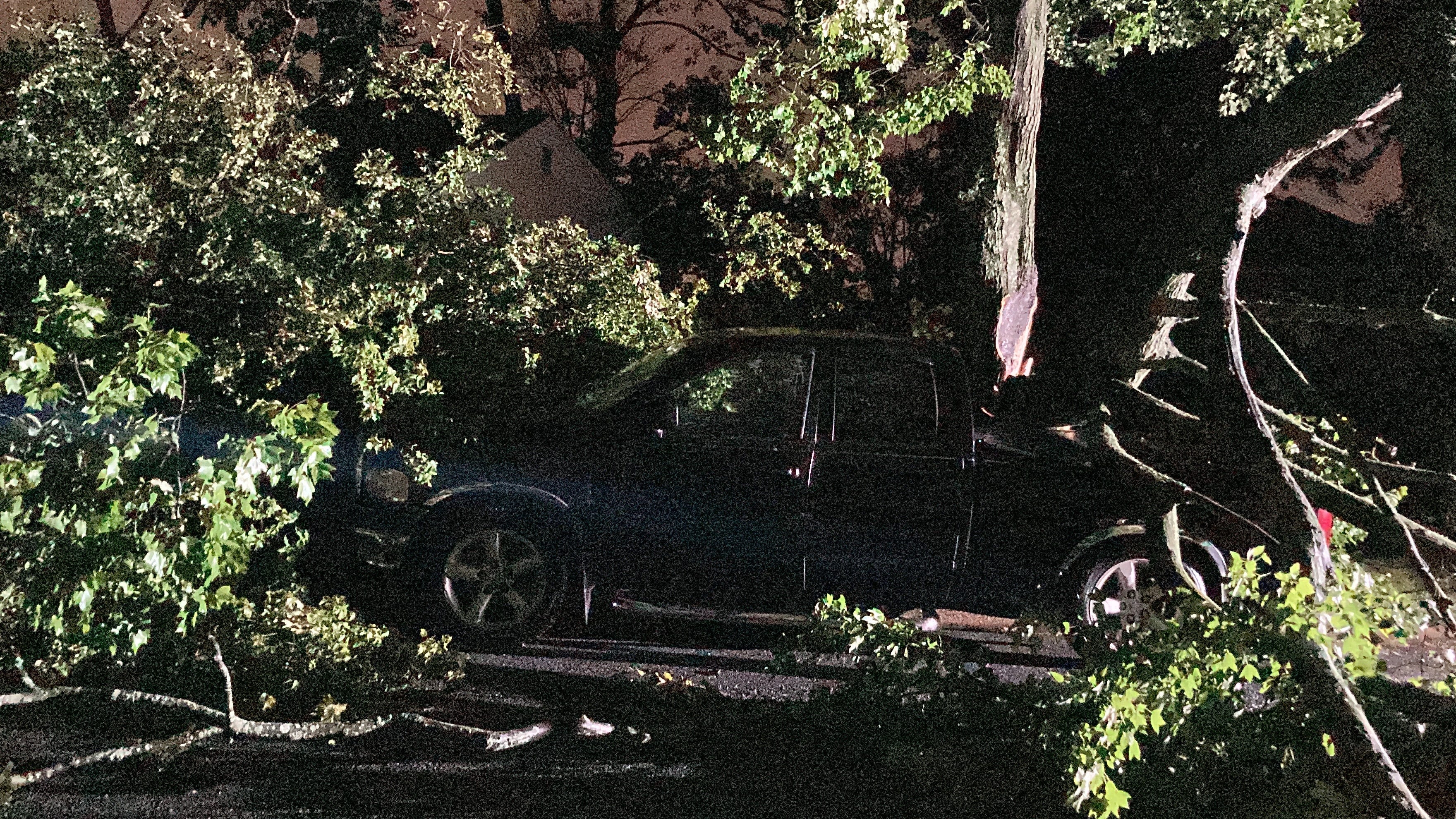 Tornado confirmed near Kirkwood Highway Thursday night amid ongoing flash flood warnings