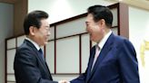 韓國總統首度與最大在野黨魁會談 一致同意有必要醫改