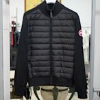 JANET 全新真品~CANADA GOOSE 黑色 羽絨+針織 外套