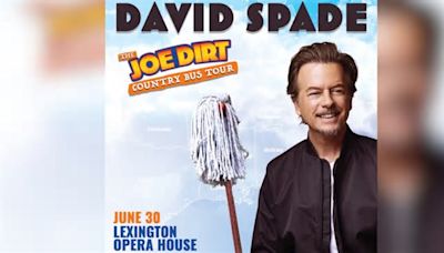 David Spade announces stop at Lexington Opera House in June 2024