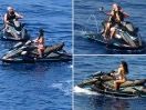 Lauren Sánchez vacations in Greece with fiance Jeff Bezos, Kim Kardashian — and her ex Tony Gonzalez
