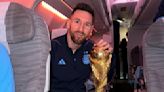 Argentina campeón del mundo: la intimidad de los jugadores en el avión, en el vuelo de regreso a casa con la Copa