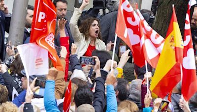 El PSOE convierte el Comité Federal en un gran acto de apoyo a Sánchez: "¡Pedro, quédate!"